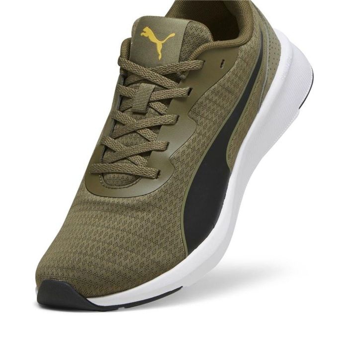 Chaussures de Running pour Adultes Puma Flyer Lite Olive 2