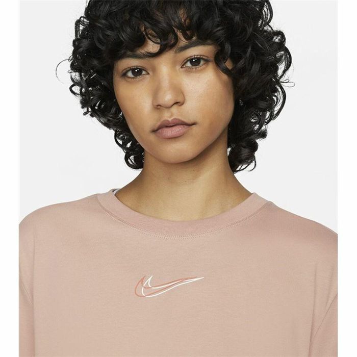 T-shirt à manches courtes femme Nike Sportswear Rose 1