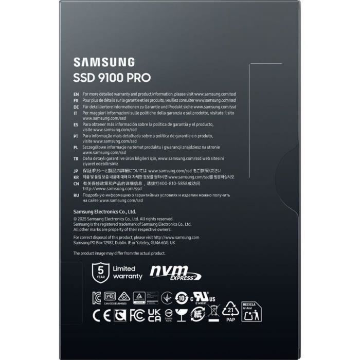 Disque dur Samsung MZ-VAP8T0BW 8 TB SSD 4