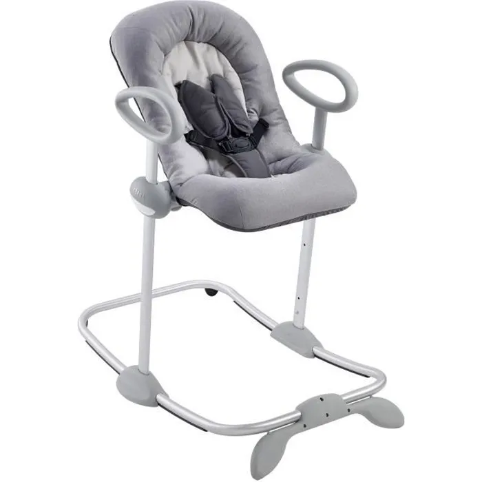 Beaba Transat Up & Down III Gris Jaspeado, Transat Réglable en Hauteur et Inclinaison pour Bébés 0 Beaba Transat Up & Down III Gris Jaspeado, Transat Réglable en Hauteur et Inclinaison pour Bébés 0