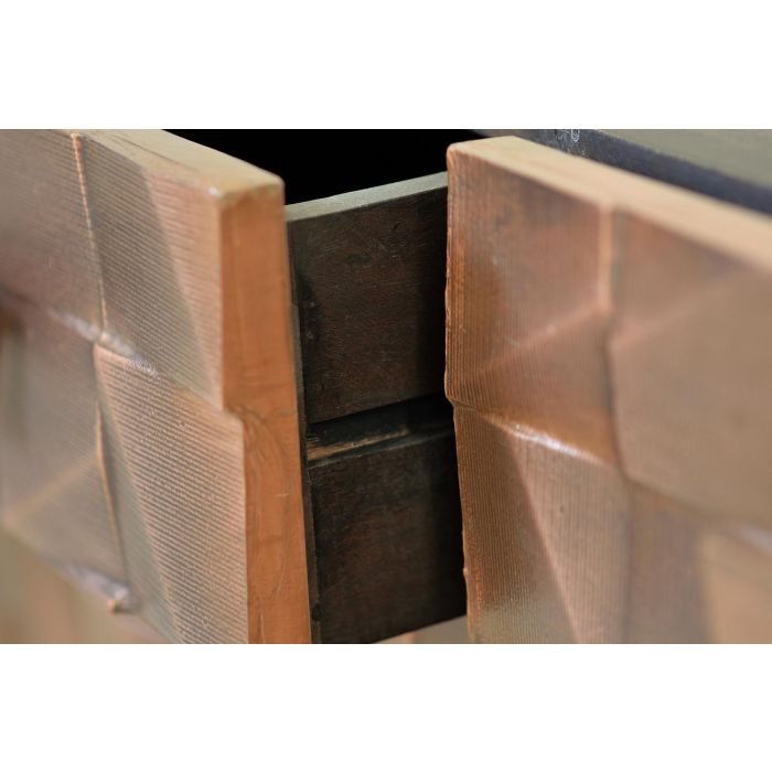 Giner y Colomer Buffet en bois massif de manguier avec ornements en bronze, 4 portes et 4 tiroirs, couleur marron foncé 6 Giner y Colomer Buffet en bois massif de manguier avec ornements en bronze, 4 portes et 4 tiroirs, couleur marron foncé 6