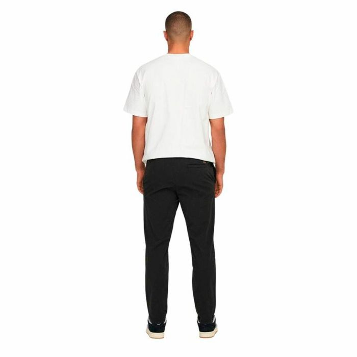 Pantalon de Survêtement pour Adultes Only & Sons Onslinus Taper 0183 Noir Homme 5
