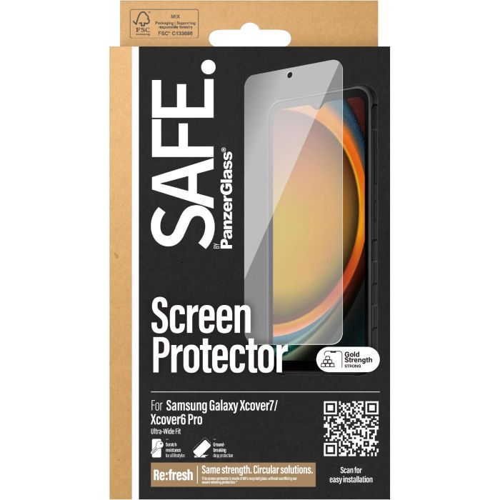 SAFE. by PanzerGlass Samsung Xcover 7 UWF *BULK 2 SAFE. by PanzerGlass Samsung Xcover 7 UWF *BULK 2