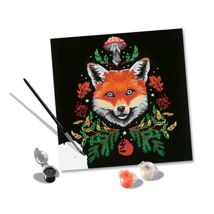 Set de peinture par numéros Ravensburger Fox 22 Pièces 1