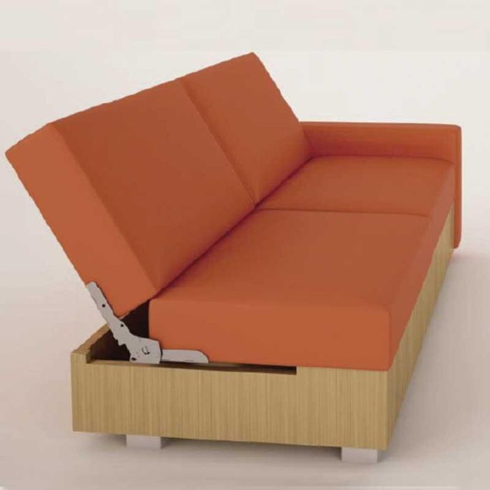 Bisagra Abatible De 120º Apertura Para Sofá Cama Q&Q 2