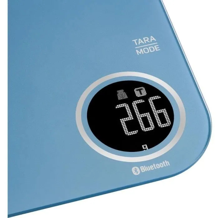 Sencor Balance de Cuisine Électronique SKS 7072BL - Capacité 5 kg, Précision 1 g, Écran LCD, Connexion App