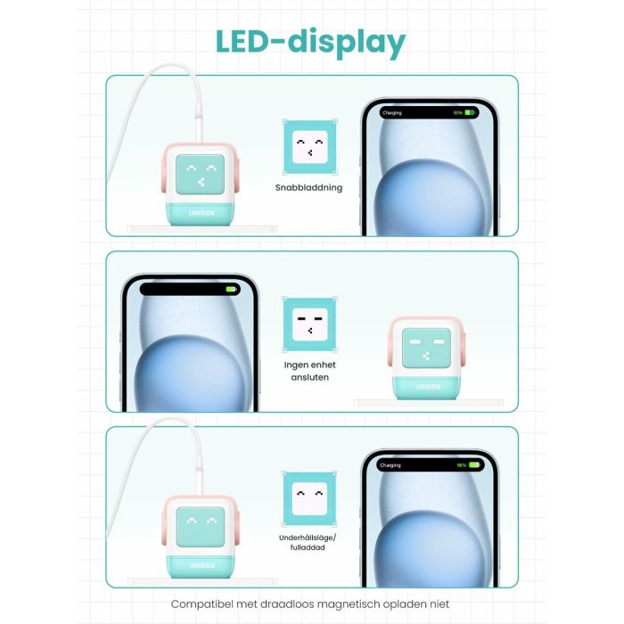 Camescope de surveillance Ugreen 35855 Bleu 4 Camescope de surveillance Ugreen 35855 Bleu 4