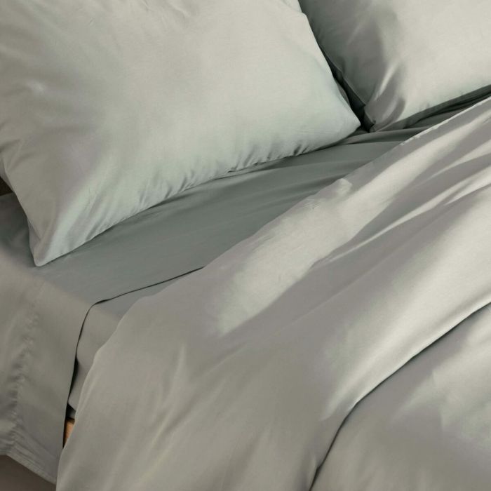 Housse de Couette SG Hogar Gris 300 Fils 200 x 200 cm 2