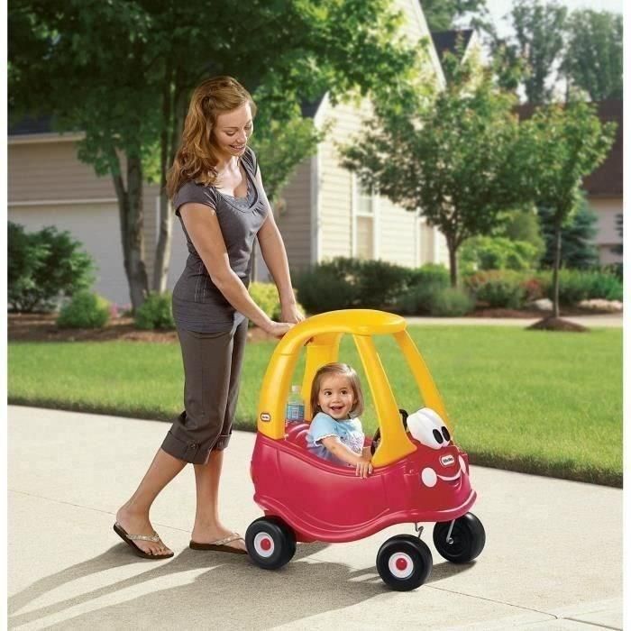 Little Tikes - Cozy Coupe Voiture d'enfant - Mini Véhicule pieds au sol a pousser avec véritable klaxon - Des 18 mois 2