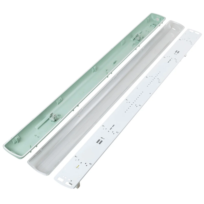 Écran Étanche IP65 pour 2 Tubes LED 120cm T8 ABS/PC HO-CX-YH4236T 2