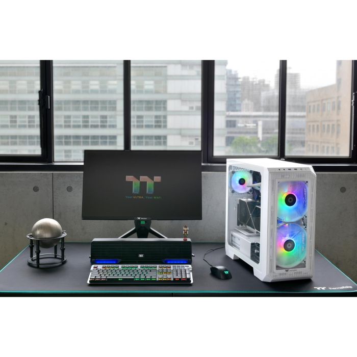 Midi Thermaltake View 300 MX ARGB Snow White 4
