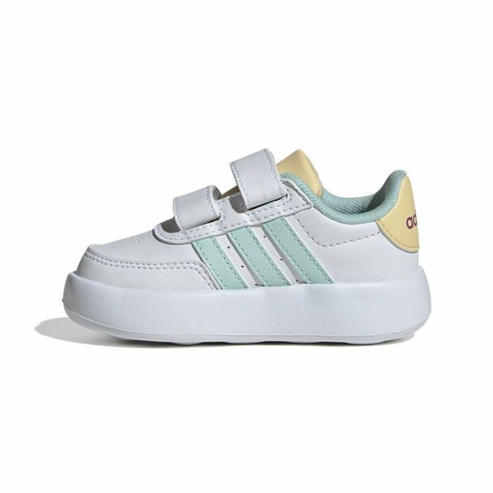 Chaussures de Sport pour Bébés Adidas Breaknet 2.0 Blanc 5