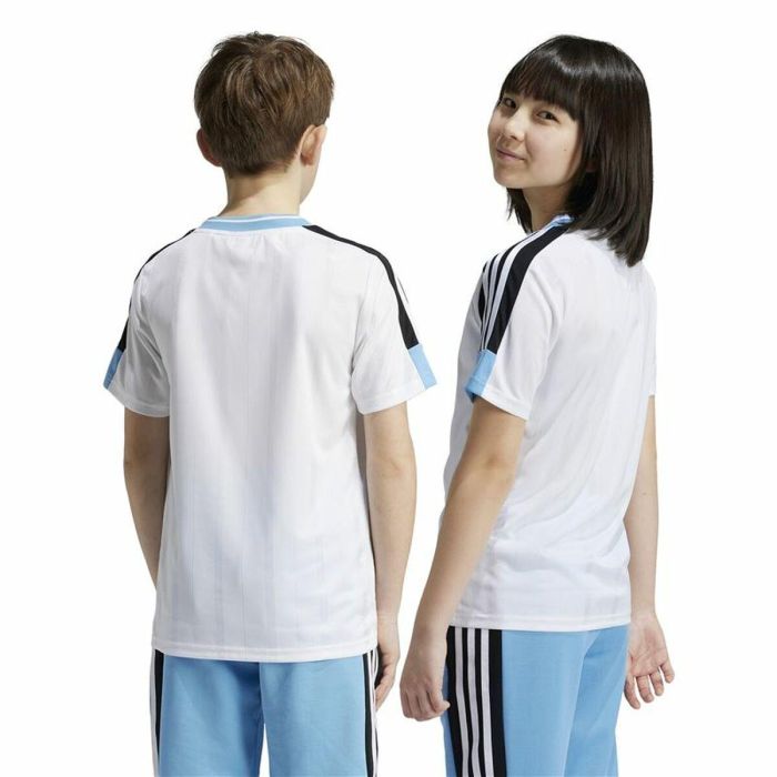 T shirt à manches courtes Enfant Adidas Nations Blanc 3 T shirt à manches courtes Enfant Adidas Nations Blanc 3