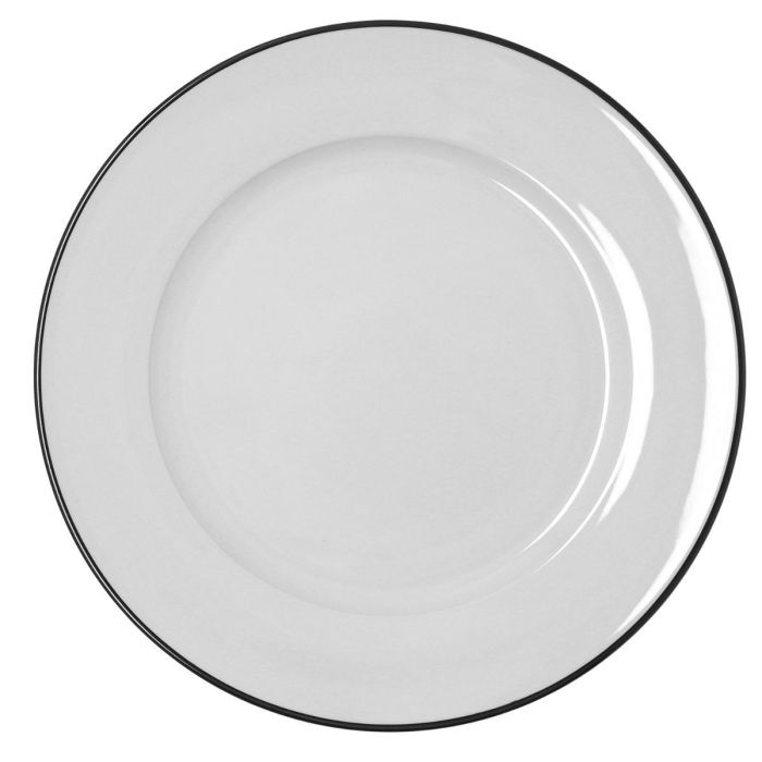 Plato Llano Porcelana Glacial Filo Bidasoa 30 cm