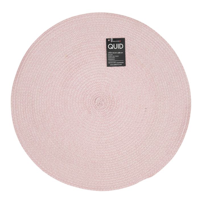 Set de table Quid Vita Peoni Rose Plastique 38 cm (Pack 12x) 2