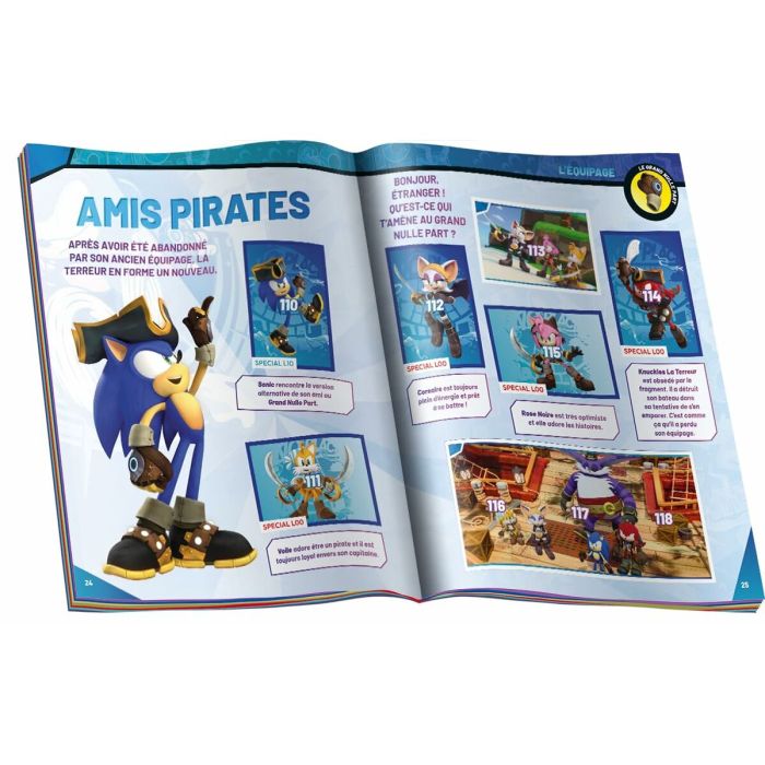 Album d'autocollants Panini Sonic Prime 1 Album d'autocollants Panini Sonic Prime 1