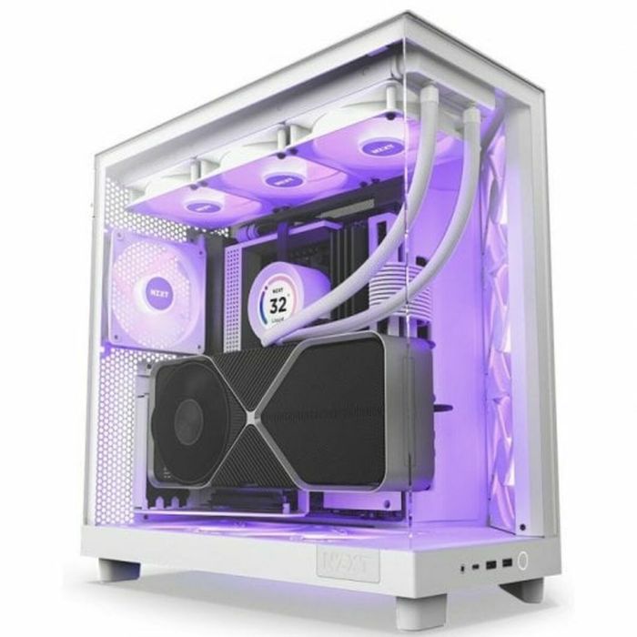 Boîtier ATX semi-tour NZXT CC-H61FW-R1 Blanc 42 Boîtier ATX semi-tour NZXT CC-H61FW-R1 Blanc 42