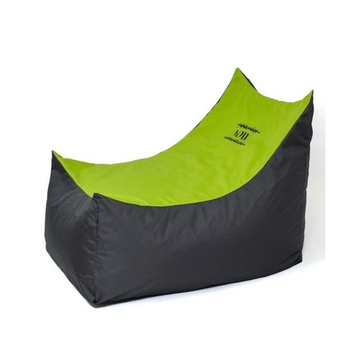 Pouf GO GIFT Noir Vert Oxford tejido antidesgarros 2