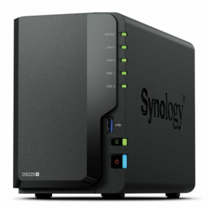 Stockage en Réseau NAS Synology DS225+ Noir Intel Celeron J4125 0 Stockage en Réseau NAS Synology DS225+ Noir Intel Celeron J4125 0
