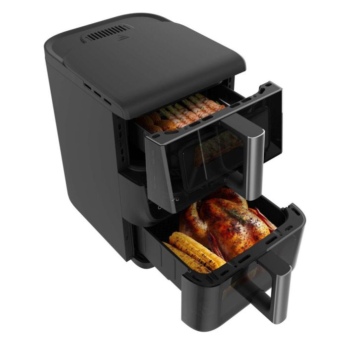 Cecotec Friteuse à Air 10L 2000W Noir Cecofry DuoLevel 10000 DuoSize Window Touch 10 prog 9