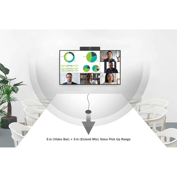 Digitus 4K All-In-One Video Bar Pro - Videokonferenz-System 1 Digitus 4K All-In-One Video Bar Pro - Videokonferenz-System 1