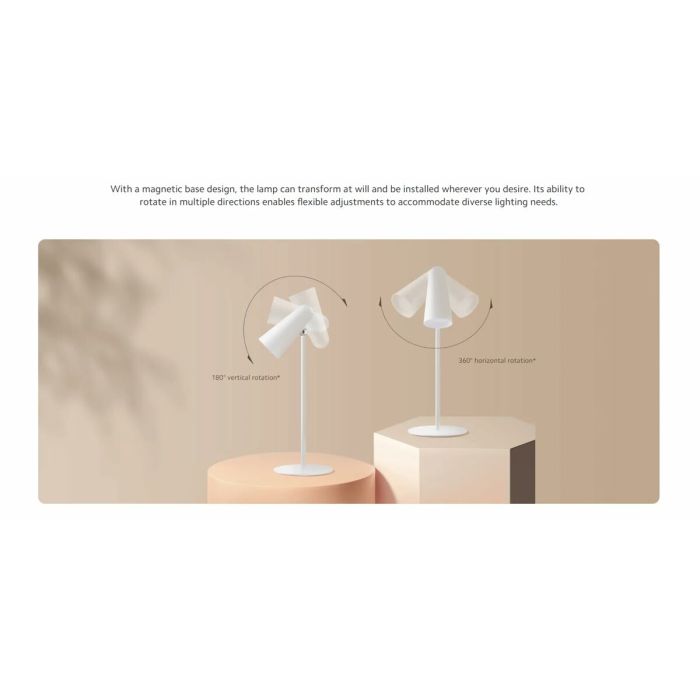 Lampe de bureau Xiaomi BHR8959GL Blanc 3,5 W 4 Lampe de bureau Xiaomi BHR8959GL Blanc 3,5 W 4