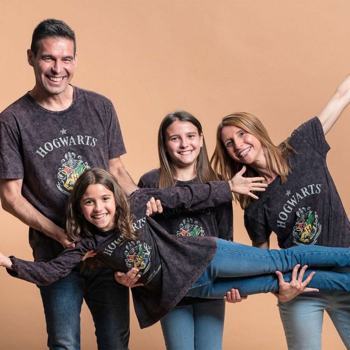 T-shirt à manches longues enfant Harry Potter Gris Gris foncé 1