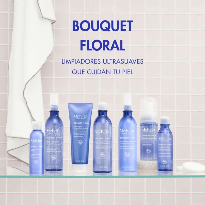 Démaquillant visage Melvita BOUQUET FLORAL DETOX 1