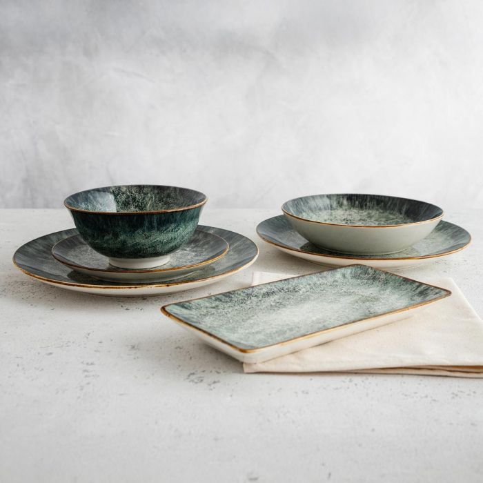 Bandeja Porcelana Stela Bidasoa 27,5x16,3 cm 2 Bandeja Porcelana Stela Bidasoa 27,5x16,3 cm 2