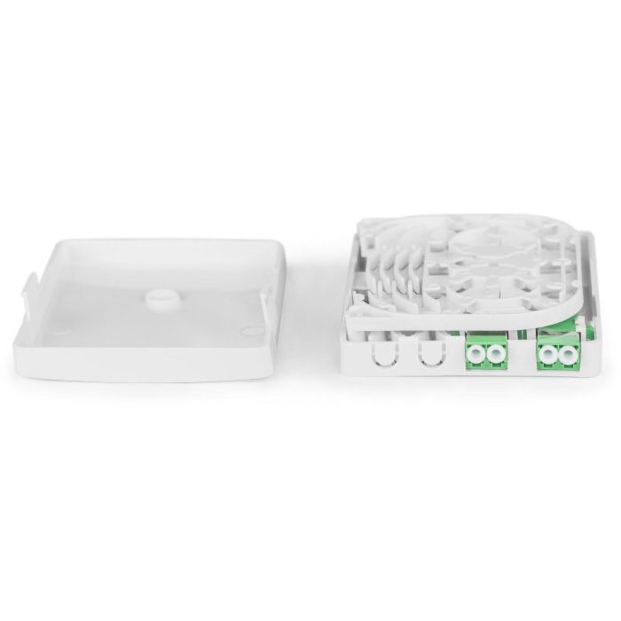 DIGITUS FTTH Gehäuse mit 2 x LC/APC DX Kupplung 4 DIGITUS FTTH Gehäuse mit 2 x LC/APC DX Kupplung 4