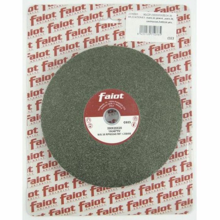 Meule abrasive FAIOT 8C-80 175 mm Vert