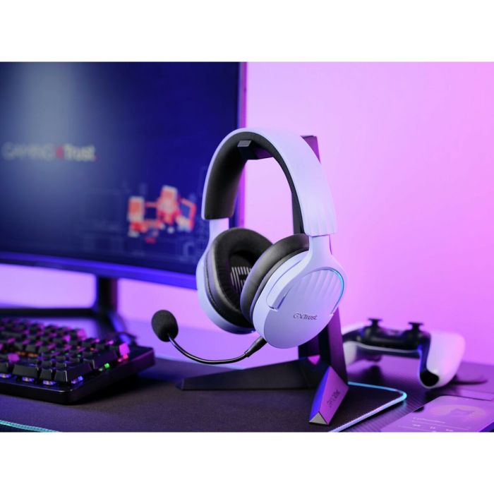 Casques avec Micro Gaming Trust GXT 491 Noir Pourpre 20