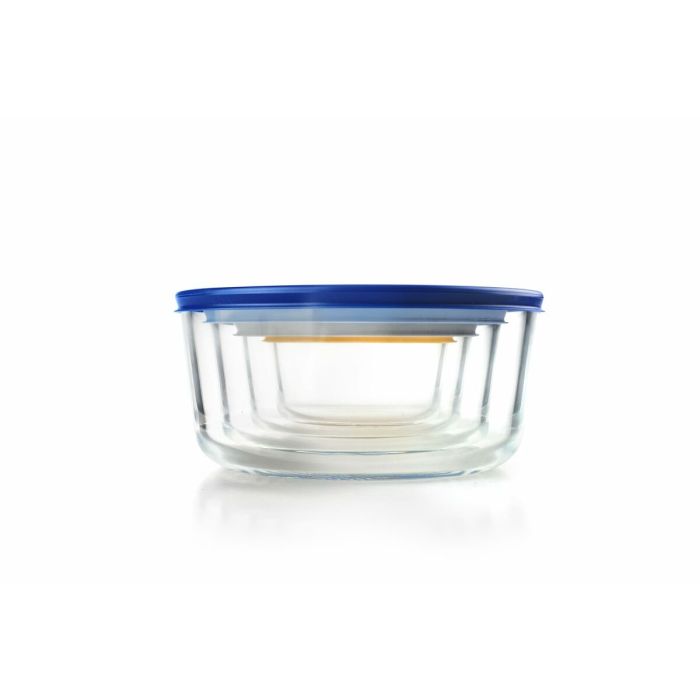 Ensemble de 4 Boîtes à Lunch Ibili 689200 Transparent Plastique 5