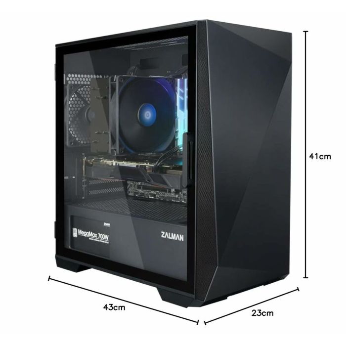 Boîtier ATX semi-tour Zalman Z1 ICEBERG BLACK Noir Boîtier ATX semi-tour Zalman Z1 ICEBERG BLACK Noir