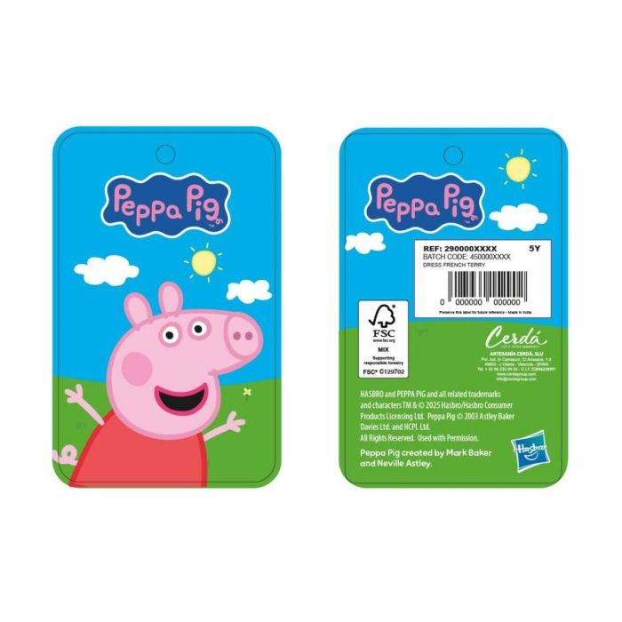 Robe Peppa Pig Rose 3