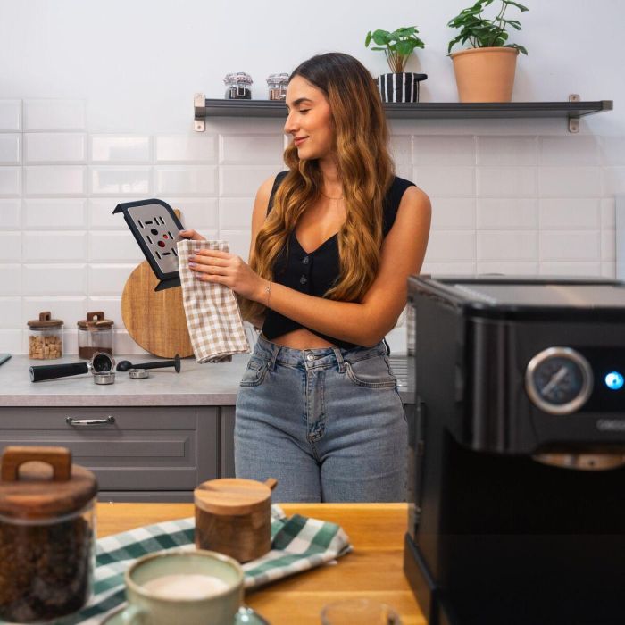 Café Express Arm Cecotec Power Espresso 20 Pro Noir Acier 20 bar 1,5 L 8