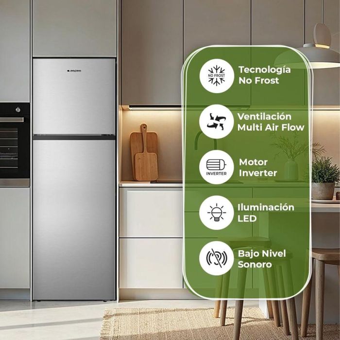 Réfrigérateur Combiné Aspes AF1675501ENFX 5