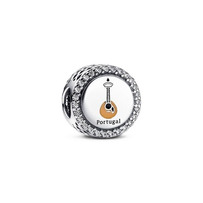 Perle de verre Femme Pandora 792016CZ_E056 Argenté