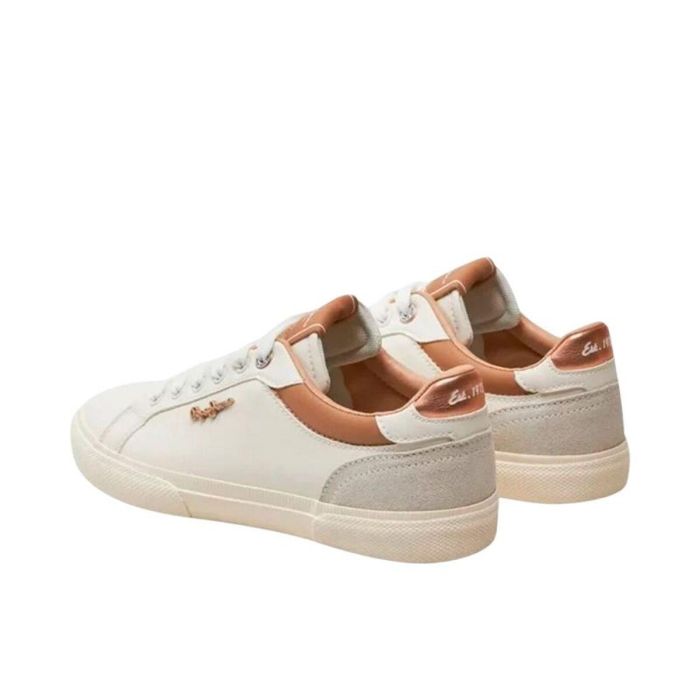 Baskets Casual pour Femme Pepe Jeans Kenton Court Marron Clair 1 Baskets Casual pour Femme Pepe Jeans Kenton Court Marron Clair 1