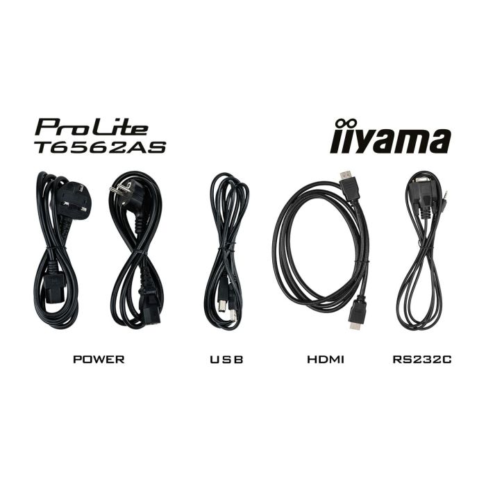 Écran Iiyama T6562AS-B1 4K Ultra HD 65" 1 Écran Iiyama T6562AS-B1 4K Ultra HD 65" 1