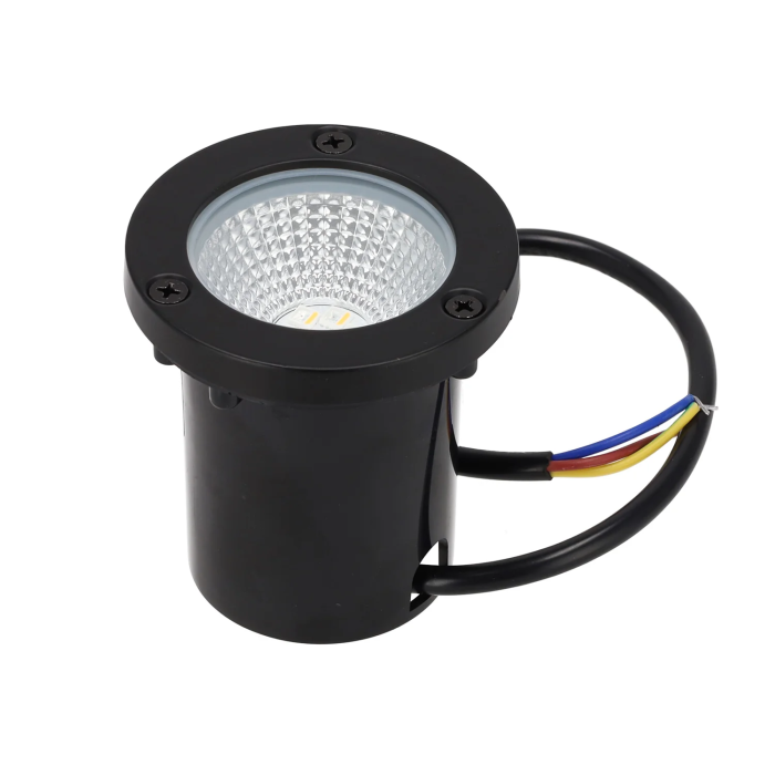 Spot LED Encastré Jardin 5W RGBW IP65 60° avec Télécommande 1
