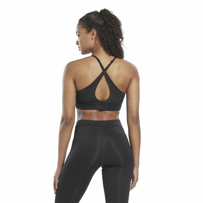 Soutien-gorge de Sport Reebok Workout Ready Noir 4 Soutien-gorge de Sport Reebok Workout Ready Noir 4