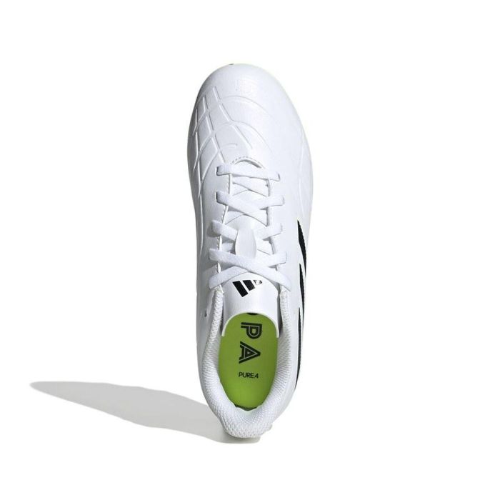Chaussures de foot pour Enfants Adidas Copa Pure.4 Fxg Blanc 5