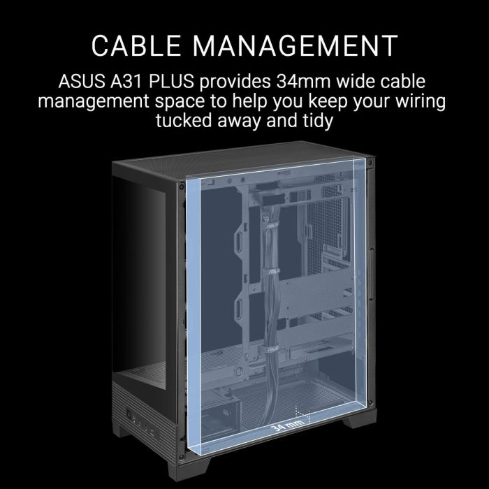 Boîtier ATX semi-tour Asus 90DC00R0-B19000 Noir 13