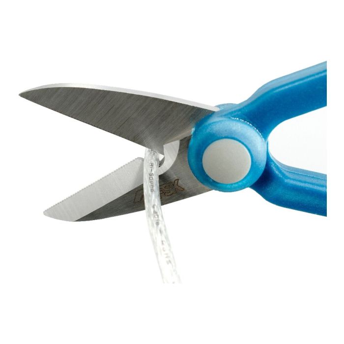 Ciseaux d'électricien Ferrestock Bleu Acier inoxydable Doux 138 mm 1