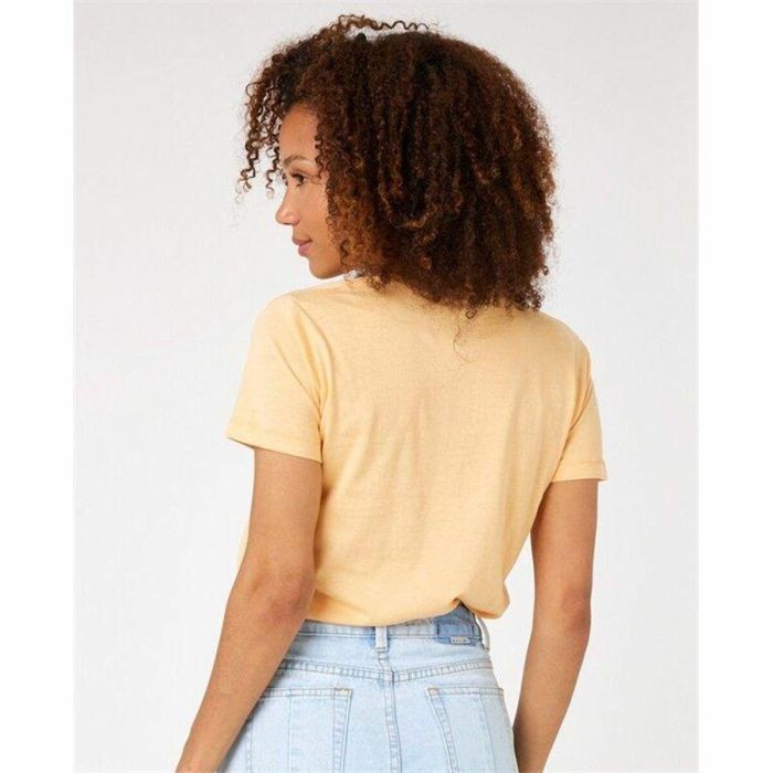 T shirt à manches courtes Rip Curl Re-Entry Crew Beige 3