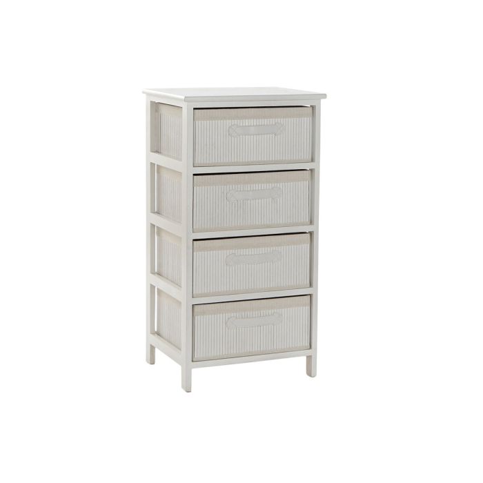 Caisson à Tiroirs DKD Home Decor Blanc Bambou Bois de paulownia 42 x 32 x 81 cm 0 Caisson à Tiroirs DKD Home Decor Blanc Bambou Bois de paulownia 42 x 32 x 81 cm 0
