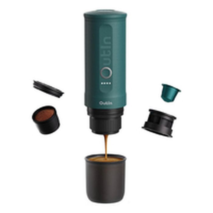 Cafetière Portable Outin OUTINTEAL Turquoise Acier inoxydable 80 ml 8