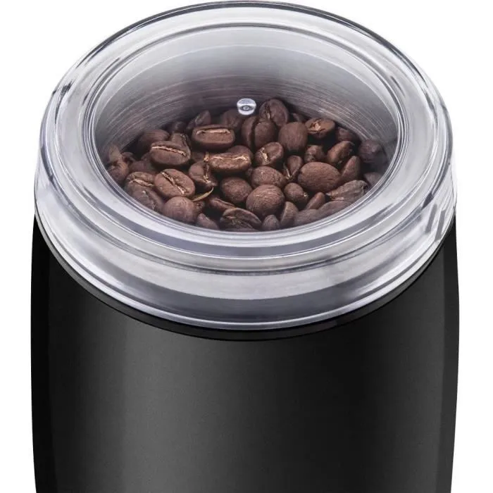 Sencor SCG 2051BK Moulin à café et épices électrique - Noir - 150W - Capacité 60ml - Compact et élégant Sencor SCG 2051BK Moulin à café et épices électrique - Noir - 150W - Capacité 60ml - Compact et élégant
