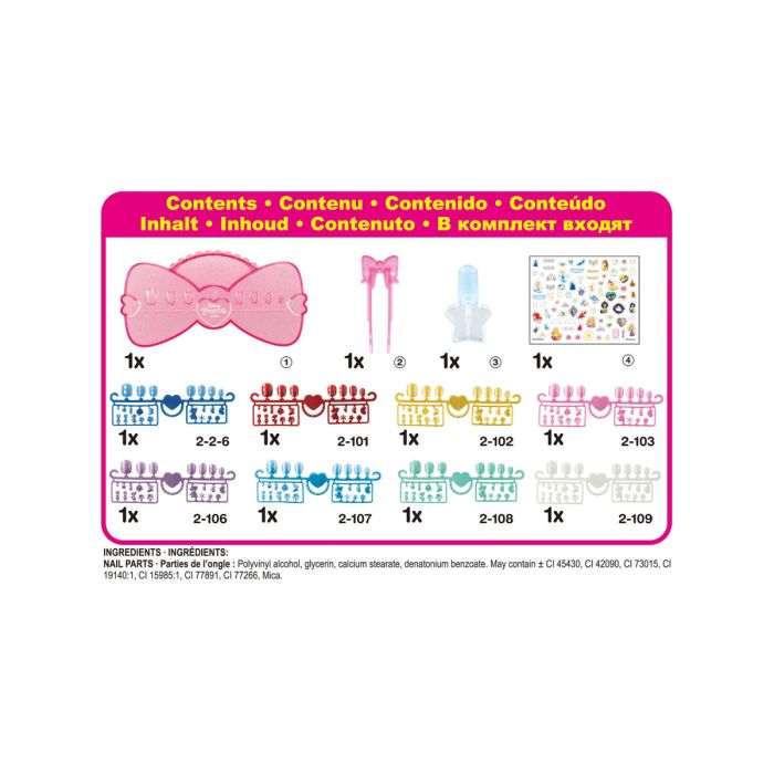 Set de Manucure Aquabeads The Disney Princesses Manicure Box 1
